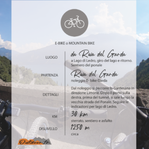 BICI OUTDOOR TRENTINO ATTIVITà RIVA DEL GARDA