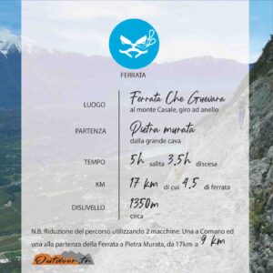 ferrata che guevara OUTDOOR TRENTINO ATTIVITà
